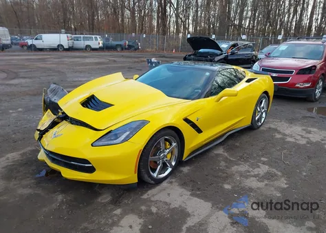 2014 Chevrolet Corvette Stingray from USA, damaged, VIN 1G1YF2D75E5109321